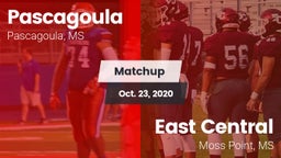 Matchup: Pascagoula vs. East Central  2020