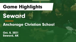Seward  vs Anchorage Christian School Game Highlights - Oct. 8, 2021