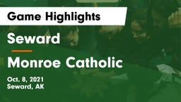 Seward  vs Monroe Catholic Game Highlights - Oct. 8, 2021