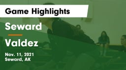 Seward  vs Valdez Game Highlights - Nov. 11, 2021