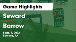 Seward  vs Barrow Game Highlights - Sept. 9, 2022