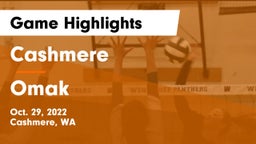 Cashmere  vs Omak Game Highlights - Oct. 29, 2022