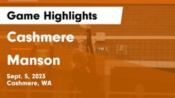 Cashmere  vs Manson Game Highlights - Sept. 5, 2023