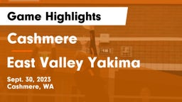 Cashmere  vs East Valley Yakima Game Highlights - Sept. 30, 2023