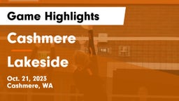 Cashmere  vs Lakeside Game Highlights - Oct. 21, 2023