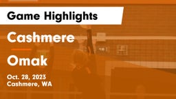 Cashmere  vs Omak  Game Highlights - Oct. 28, 2023