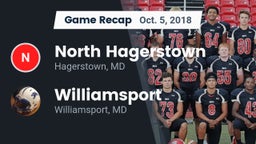 Recap: North Hagerstown  vs. Williamsport  2018