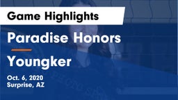 Paradise Honors  vs Youngker  Game Highlights - Oct. 6, 2020