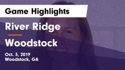 River Ridge  vs Woodstock  Game Highlights - Oct. 3, 2019