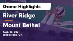 River Ridge  vs Mount Bethel Game Highlights - Aug. 28, 2021