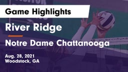 River Ridge  vs Notre Dame Chattanooga Game Highlights - Aug. 28, 2021