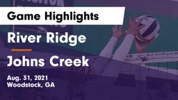 River Ridge  vs Johns Creek  Game Highlights - Aug. 31, 2021