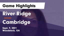 River Ridge  vs Cambridge  Game Highlights - Sept. 9, 2021