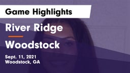 River Ridge  vs Woodstock  Game Highlights - Sept. 11, 2021