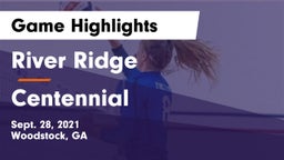 River Ridge  vs Centennial  Game Highlights - Sept. 28, 2021