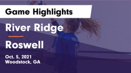 River Ridge  vs Roswell  Game Highlights - Oct. 5, 2021