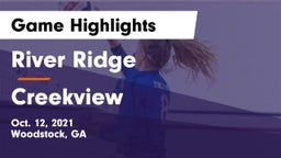 River Ridge  vs Creekview Game Highlights - Oct. 12, 2021