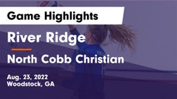 River Ridge  vs North Cobb Christian  Game Highlights - Aug. 23, 2022