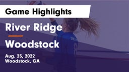 River Ridge  vs Woodstock  Game Highlights - Aug. 25, 2022