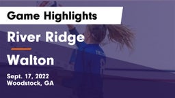 River Ridge  vs Walton  Game Highlights - Sept. 17, 2022