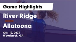 River Ridge  vs Allatoona  Game Highlights - Oct. 12, 2023