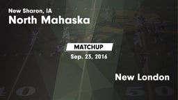 Matchup: North Mahaska vs. New London 2016