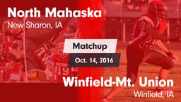 Matchup: North Mahaska vs. Winfield-Mt. Union  2016