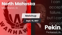 Matchup: North Mahaska vs. Pekin  2017