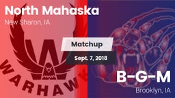 Matchup: North Mahaska vs. B-G-M  2018