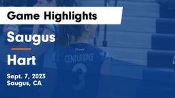 Saugus  vs Hart Game Highlights - Sept. 7, 2023