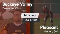 Matchup: Buckeye Valley vs. Pleasant  2016