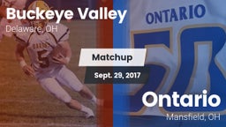 Matchup: Buckeye Valley vs. Ontario  2017