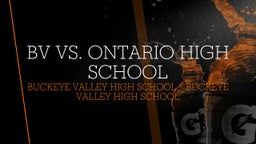 Buckeye Valley football highlights BV vs. Ontario High School