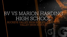 Buckeye Valley football highlights BV vs Marion Harding High School