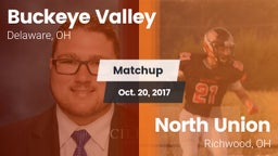 Matchup: Buckeye Valley vs. North Union  2017