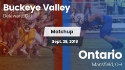 Matchup: Buckeye Valley vs. Ontario  2018