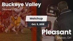 Matchup: Buckeye Valley vs. Pleasant  2018