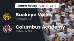 Recap: Buckeye Valley  vs. Columbus Academy  2019
