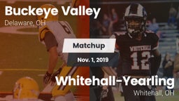 Matchup: Buckeye Valley vs. Whitehall-Yearling  2019