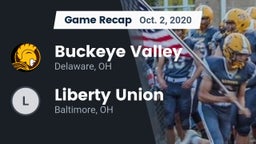 Recap: Buckeye Valley  vs. Liberty Union  2020