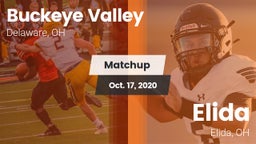 Matchup: Buckeye Valley vs. Elida  2020