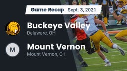 Recap: Buckeye Valley  vs. Mount Vernon  2021