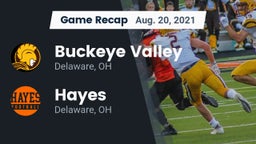 Recap: Buckeye Valley  vs. Hayes  2021