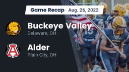 Recap: Buckeye Valley  vs. Alder  2022