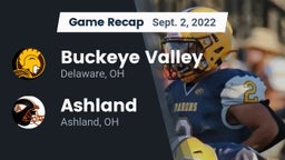 Recap: Buckeye Valley  vs. Ashland  2022