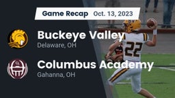 Recap: Buckeye Valley  vs. Columbus Academy  2023