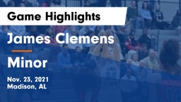 James Clemens  vs Minor  Game Highlights - Nov. 23, 2021