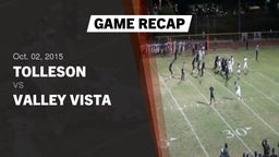 Recap: Tolleson  vs. Valley Vista  2015