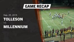 Recap: Tolleson  vs. Millennium  2015