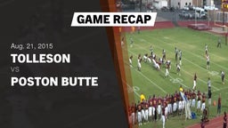 Recap: Tolleson  vs. Poston Butte  2015